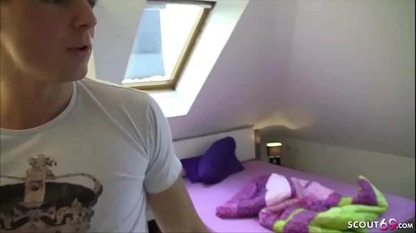 German - STIEF SCHWESTER beim Porno gucken erwischt und gefickt