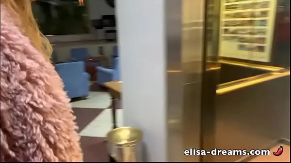 Flashing naked under my seethru outfit