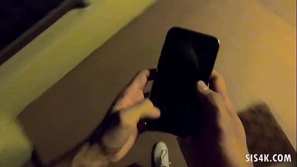 My step Sister is face-down ass-up so I put it in! - Kendra Spade