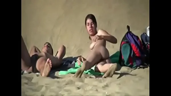Voyeur Real Couple Nude On Secluded Beach Drilling public