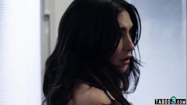 Stepdaughter lured into taboo fuck by dirty parents