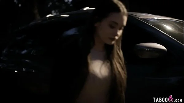 Foster teens in a family taboo 4some with the parents