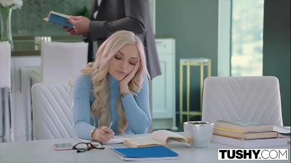 TUSHY Alex Grey Seduces And Gapes For Her Professor