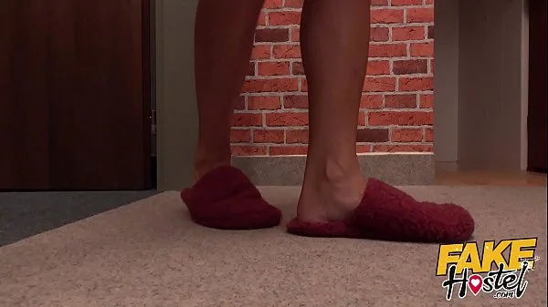 Fake Hostel Indian backpacker has interracial group sex