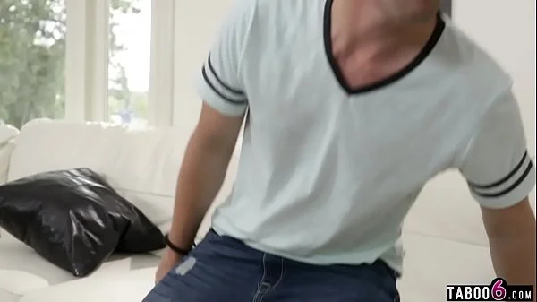 Asian girlfriend cheats with huge dick of his roommate