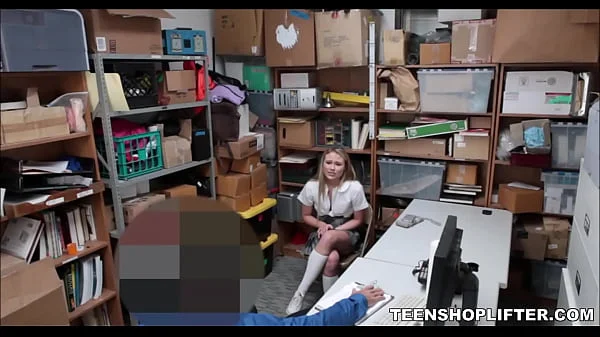 TeenShoplifter.com -  Amateur Blonde Teenager Nice Body Small Tits Caught Shoplifting And Fucked