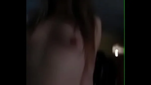 Beautiful brunette riding cock