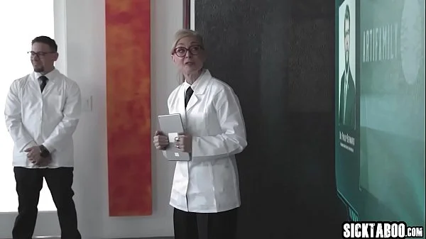 Stepdad banged a sexy android brunette stepdaughter