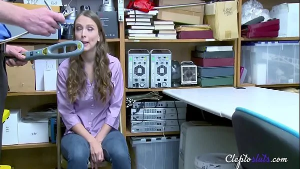 Shoplifting whore shamed & fucked