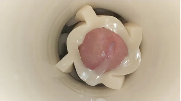 Moaning and cumming Inside fleshlight