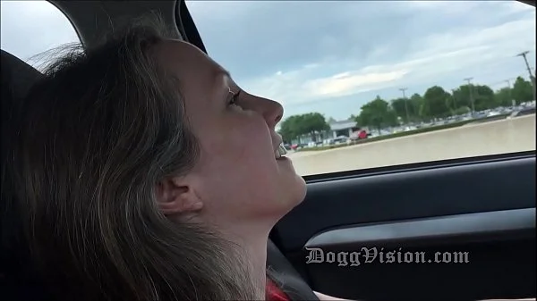 BUSTED Giving a Handjob in the Car