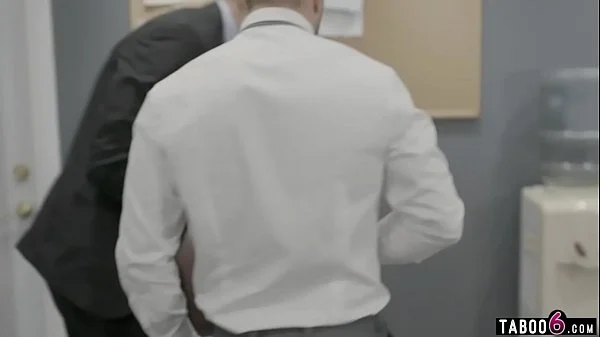 Coworker tricked into cheating with his busty wife