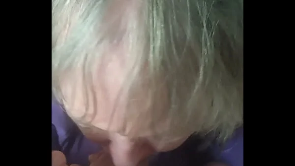 Granny loving that cock.