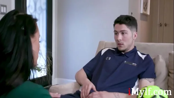 Sexy MILF Fucks StepSons Friend