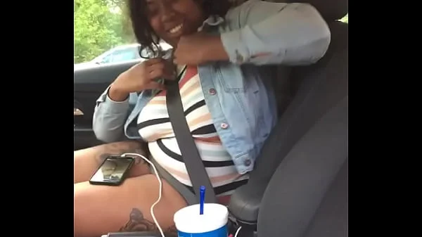 Me and handsomedevan Flashing at the gas station