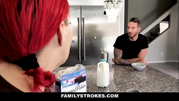 Drilling holes into stepDAUGHTER-Cara May