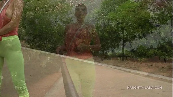 Camel-toe in public.