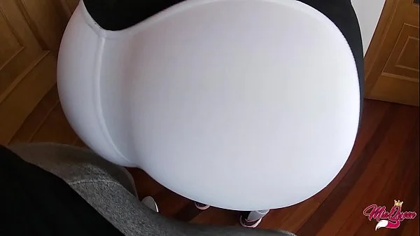 Amateur Pawg Teen fucking in Calvin klein thongs and Yoga Pants - Amateur Sextape