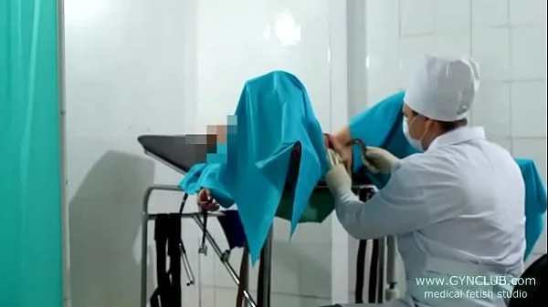 Young girl get orgasm on gyno table