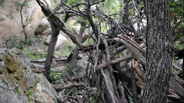Redhead Fucks Dildo Outside In Dinosaur Costume