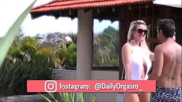 Familly stroke .. step brother and sister fuck hard and