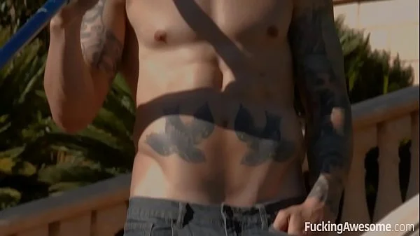 Fucking Awesome - Kylie Page Sucks And Fucks Near The Pool