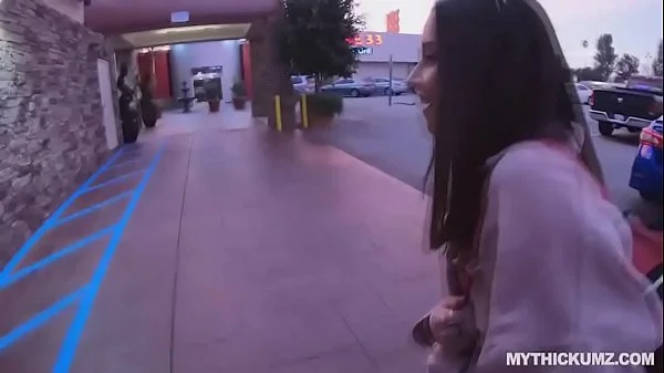 Curvy Asian American rides strangers hard dick