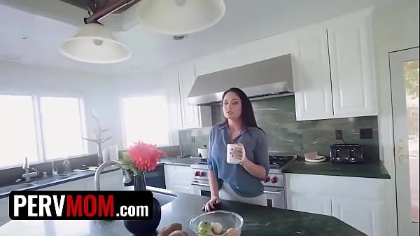 Big tits stepmom shows stepson how real women fuck