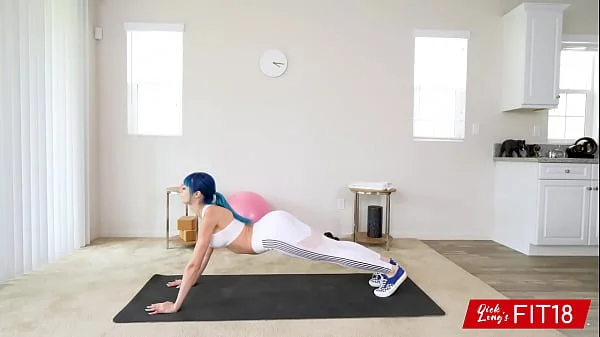 FIT18 - Wild Blue Hair Jewelz Blu With The Perfect Pussy