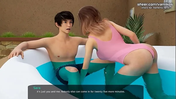 Petite stepsister with a nice fit ass thighjob l My sexiest gameplay moments l Milfy City l Part #7