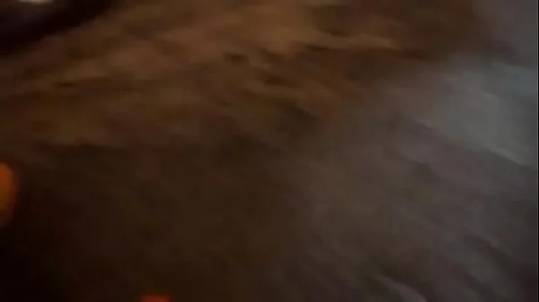 After passing the vacuum cleaner your m. masturbates with the nozzle all inside her pussy