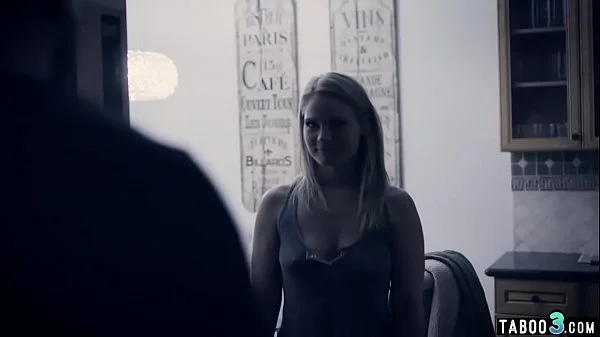 Chubby homeless teen offers hairy pussy for a room