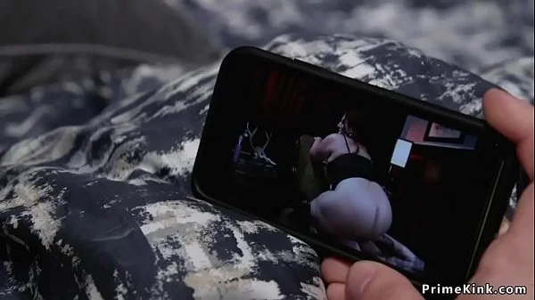 Dude anal fucked by bbw in his dream