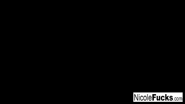 Busty Nicole Aniston rides a cock and then takes a creampie