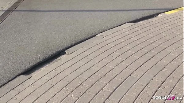 GERMAN SCOUT - Big Boobs MILF Barbie Sins Talk To Fuck At Street Casting For Money