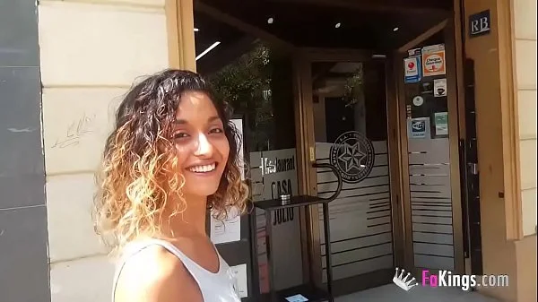 Scarlet gets fucked by the biggest dick she's ever been fucked by