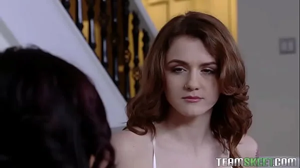 stepMOM fucks STEPSON while GF is busy s.- Ryder Skye