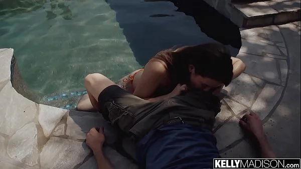 Hot Body Teen Devon Green Creampied By the Pool