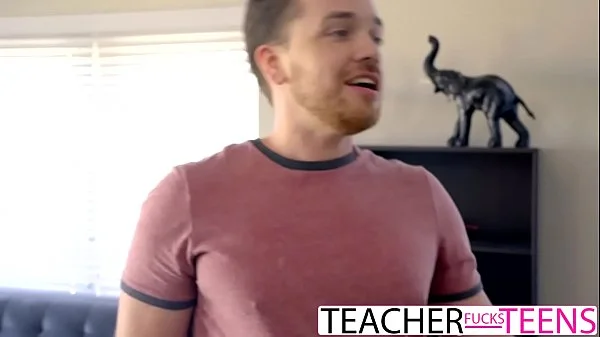 Big Tit Tutor Pisses Off Girlfriend To Get Student Cock For Herself! S3:E9