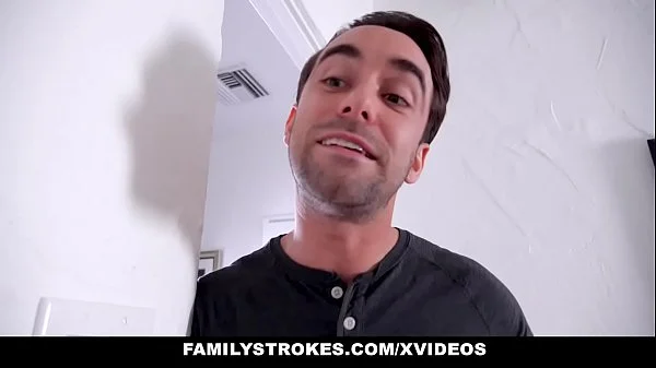 FamilyStrokes - Stepbro Hot Blonde (Kenzie Reeves) Into Fucking