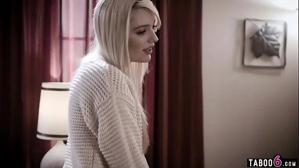 Crazy teen begs stepdad to fill her with seed