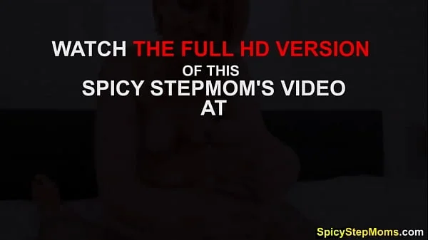 Stepdad is away at work and stepmom is horny and needs cock