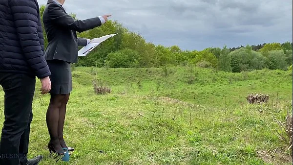 real estate business woman rough fuck outdoor - business-bitch