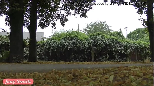 Invisible nakedness in the city. Body Art with public nude by Jeny Smith