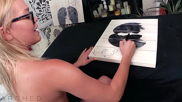 ARCHED -Katie Kush & Laz Fyre Flexible Oiled Sex