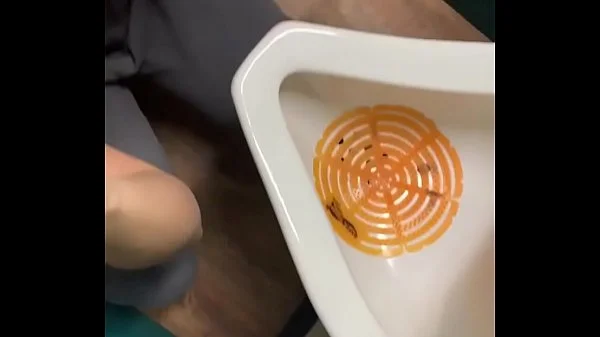 Toilet pig fuck at public restroom