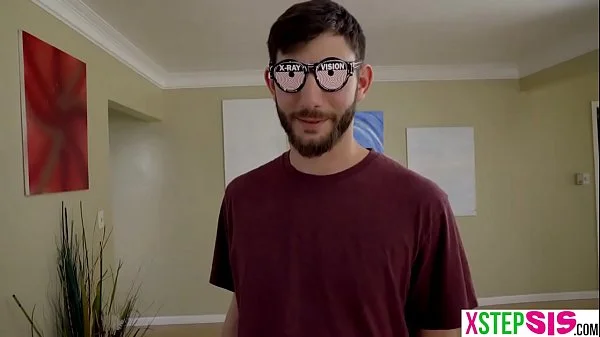 X Ray vision with these glasses on my teen stepsister