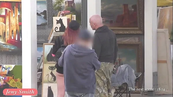 Ass flashing in public by Jeny Smith. Bubble butt hidden spy cam