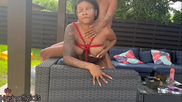 Kashofficials gets strapped outside