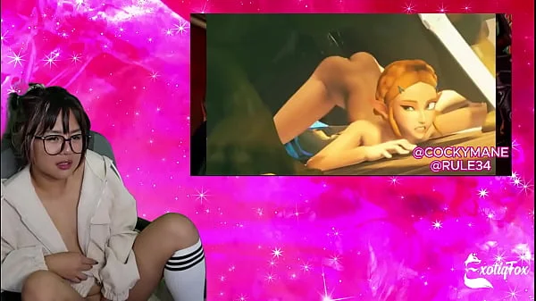 CORRUPTING YOU WITH MY FAVORITE PORN - ExotiqFox POV Solo Gooner Girl Gooning Masturbation